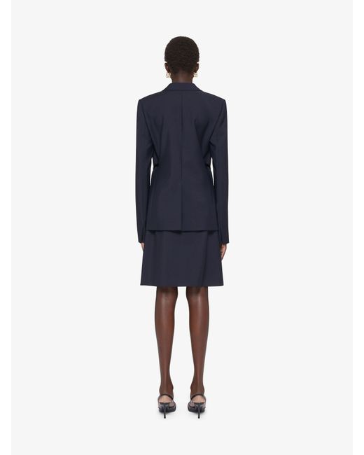 Givenchy Blue Voyou Skirt