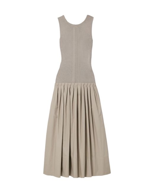 Proenza Schouler Natural Gene Patchwork Dress