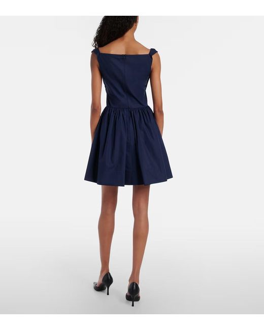 Vivienne Westwood Blue Sunday Cotton Minidress
