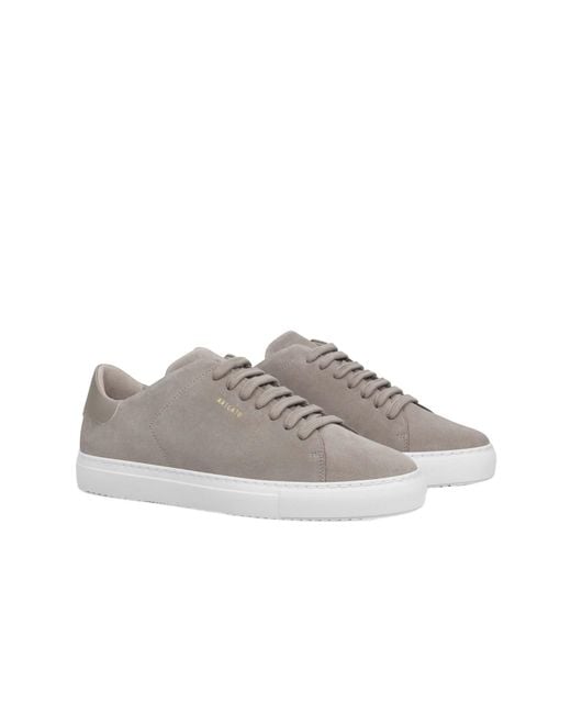 Axel Arigato Gray Clean 90 Low-Top Sneakers for men
