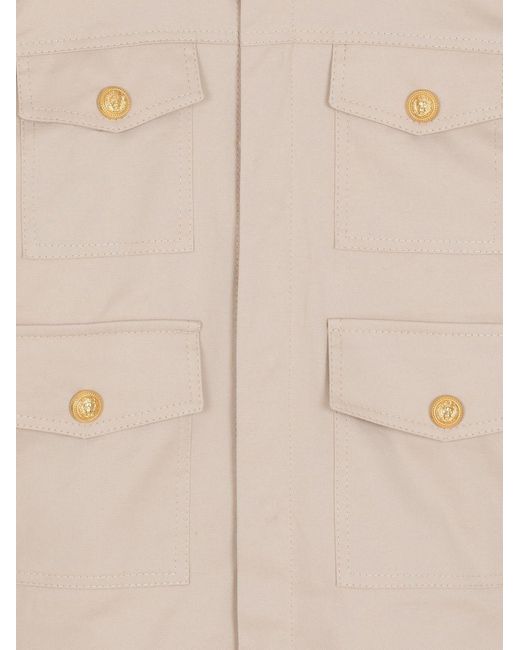 Balmain Natural Cargo Jacket