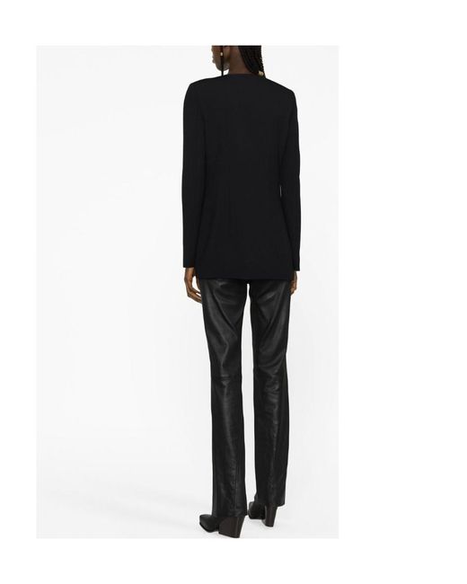 Stella McCartney Black Logo Suit Jacket