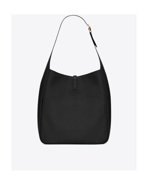 Saint Laurent Black Le 5 À 7 Large Shoulder Bag