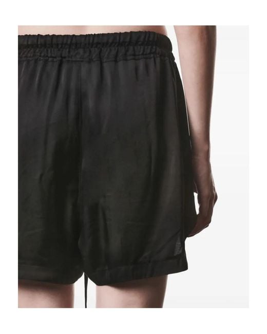 Thom Krom Blue Drawstring Shorts