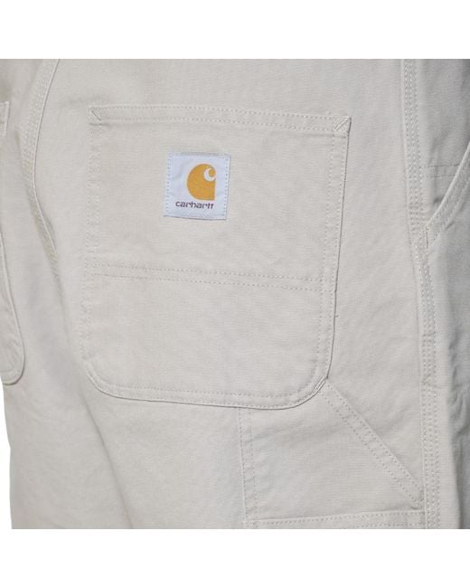 Carhartt White Single Knee Pants for men