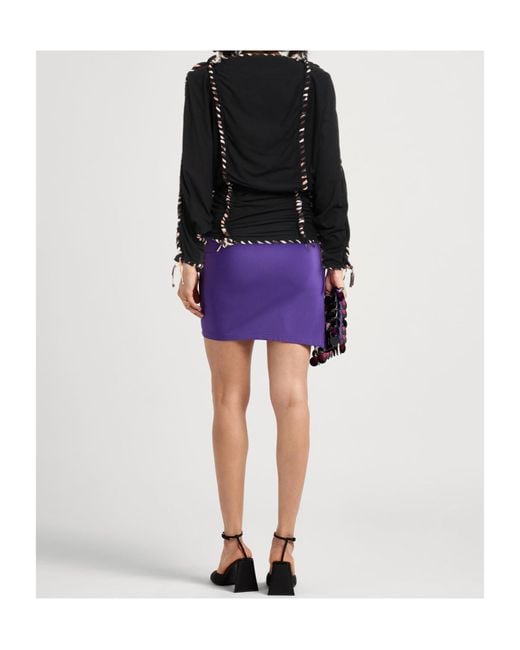 Isabel Marant Black Ribbon Design Top