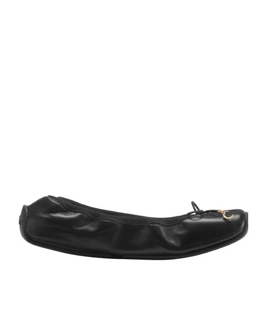 Dior Black Ballerine Cœur