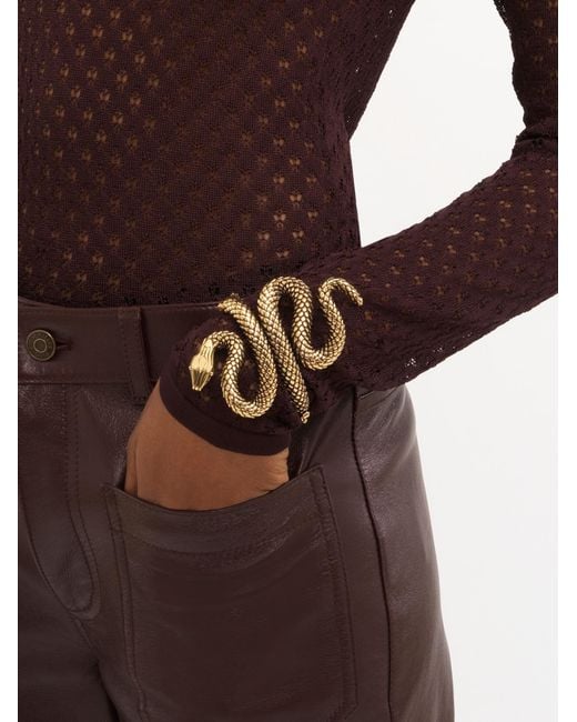 Chloé Metallic Chloé The Chloé Snake Bracelet