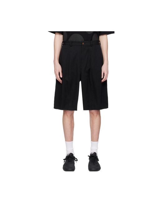 Comme des Garçons Black Tailored Shorts for men