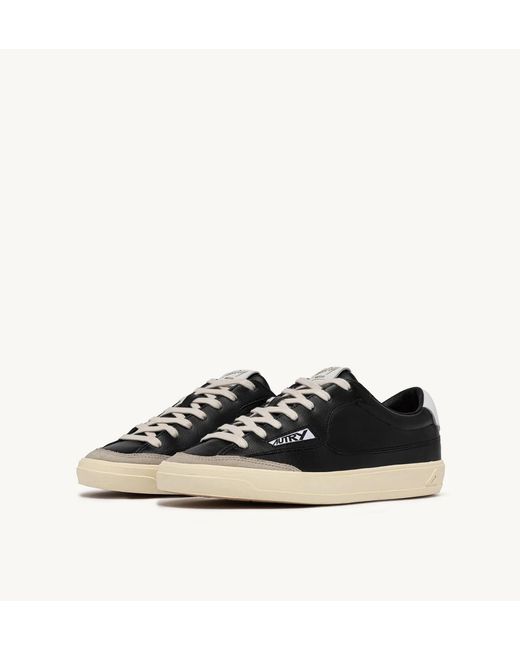 Autry Black Windscape Low Sneakers for men
