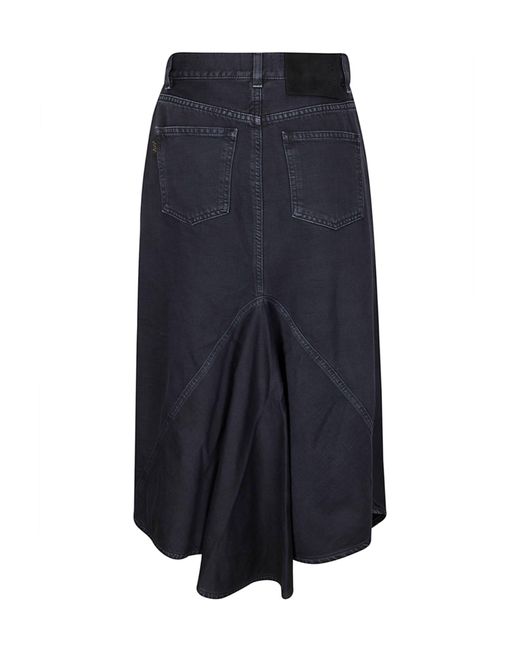 Haikure Blue Ann Bull 44 Denim Skirt