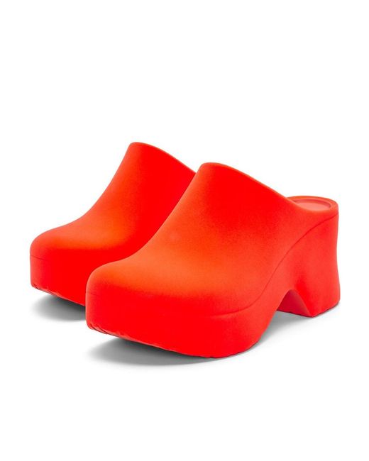 Loewe Terra Foam Clog in Red | Lyst