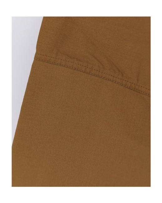 Soeur Brown Armand Cropped Long-Sleeve Top