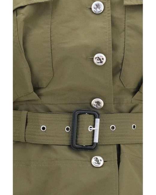 McQueen Green Long Sleeve Jacket