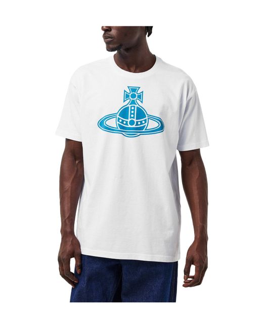 Vivienne Westwood White Regular Fit T-Shirt for men