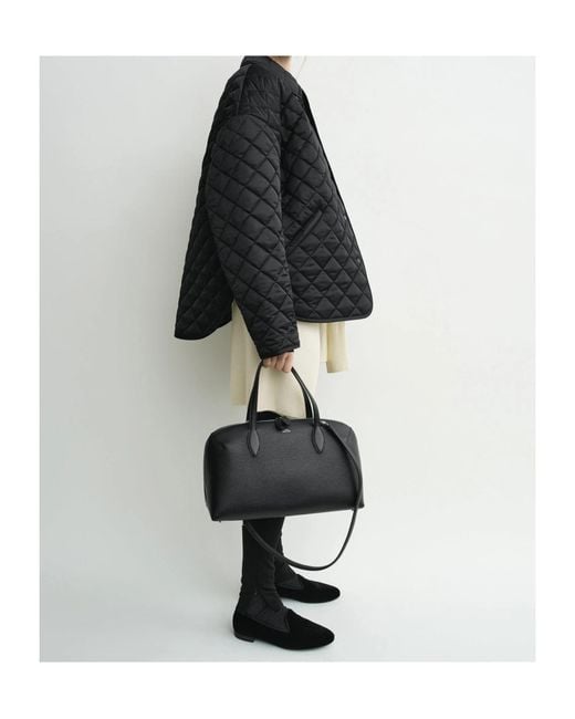 Totême  Black Quilted Cotton Jacket