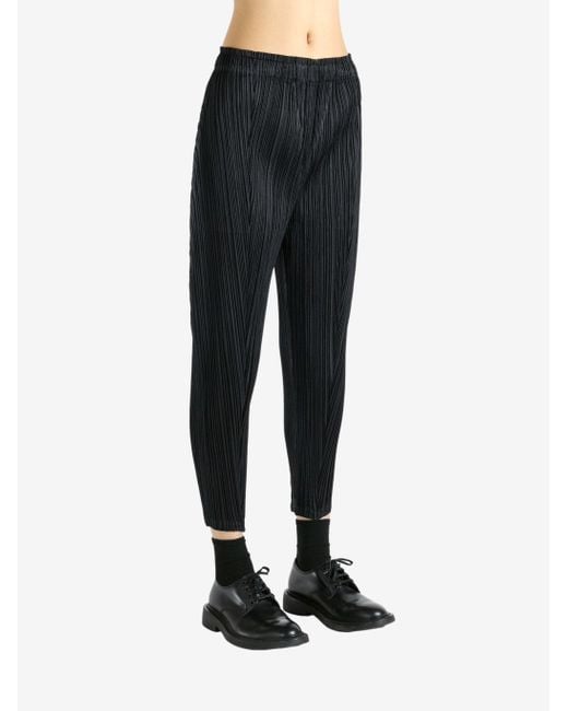 Pleats Please Issey Miyake Black Pleats Please Issey Miyake Thicker Bottoms Pants