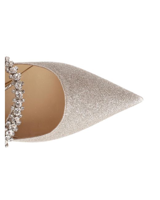 Jimmy Choo White Bing Pump 65