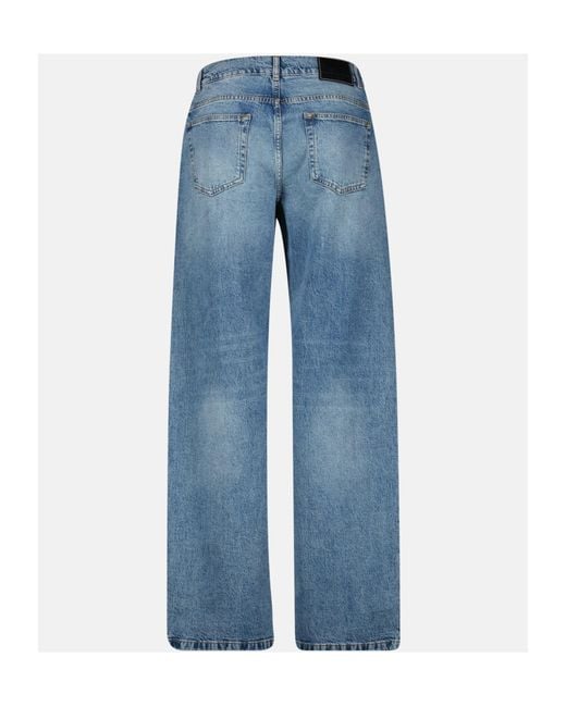 IRO Blue Belt-Loop Jeans for men