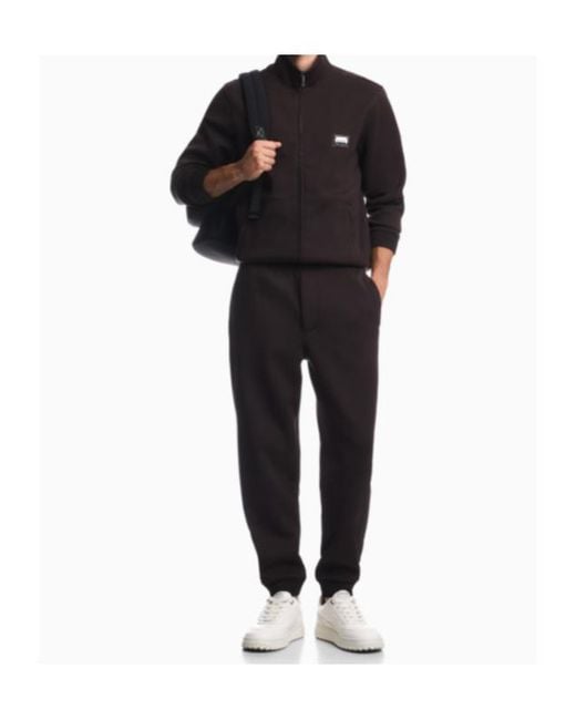 Emporio Armani Blue Full-Zip Sweatshirt for men