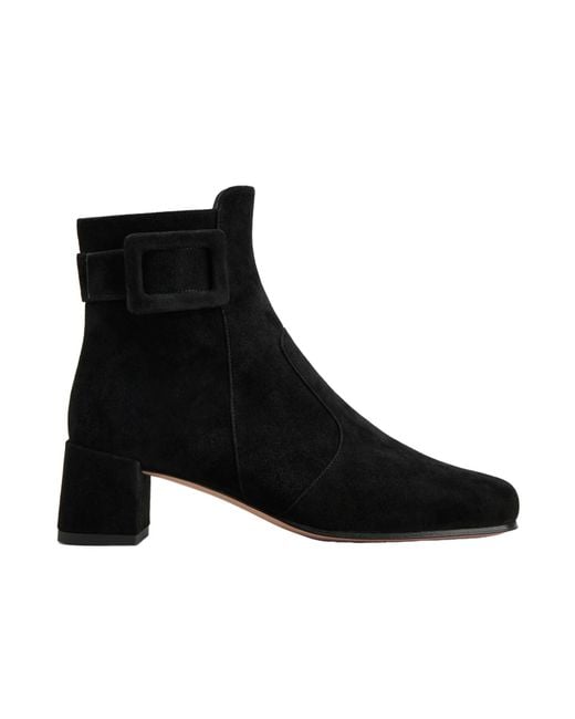 Roger Vivier Black Très Vivier Boots