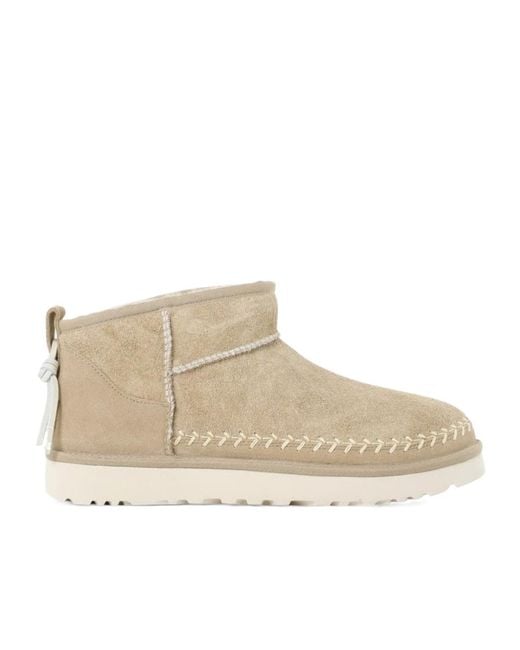 Ugg Natural Classic Ultra Mini Biarritz Boot