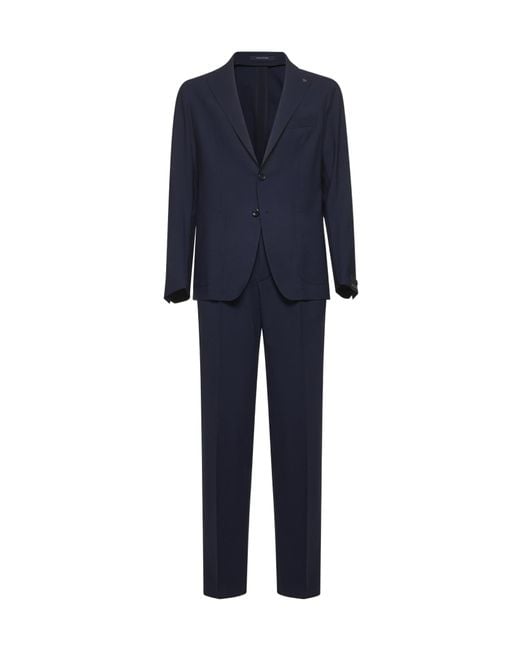 Tagliatore Blue Two Piece Tailored Suit for men
