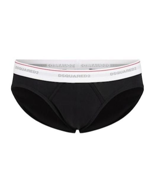 DSquared² Black Shapewear Underwear for men