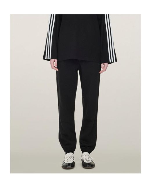 Y-3 Black Ft Track Pants for men