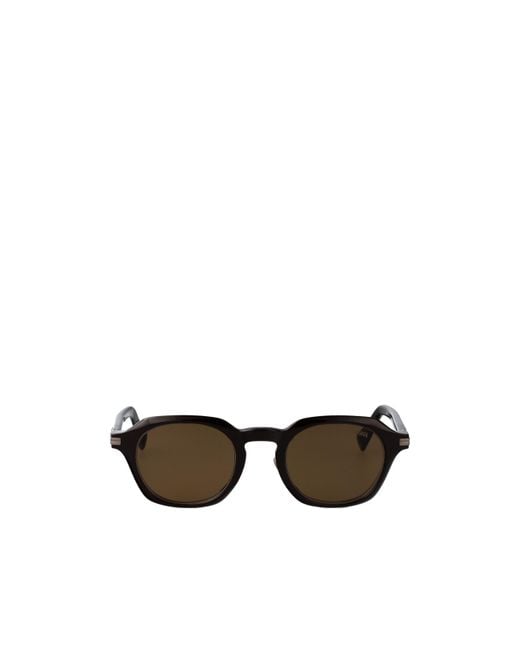 Zegna Multicolor Geometric Frame Sunglasses for men