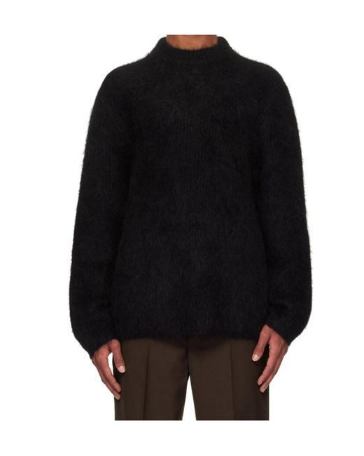 Séfr Black Séfr Haru Crewneck Jumper for men