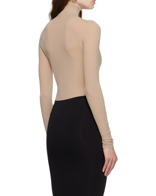 Alaïa White Alaïa Second Skin Body Top