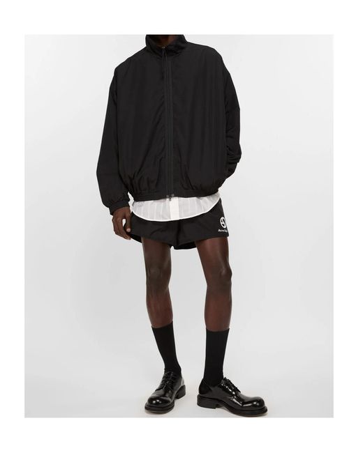 Acne Black Logo Jacket for men