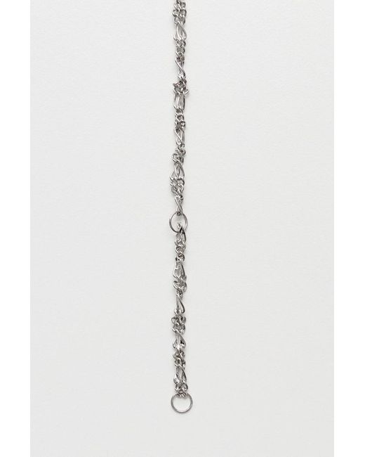 Our Legacy White Barbwire Necklace
