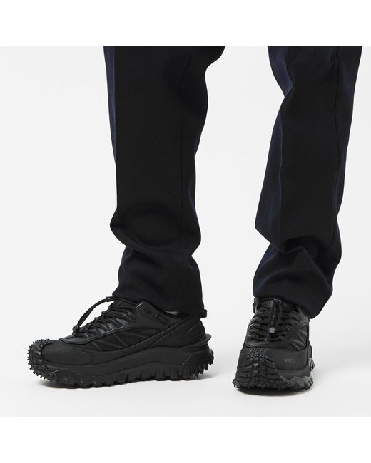 Moncler Black Low-Top Sneakers for men