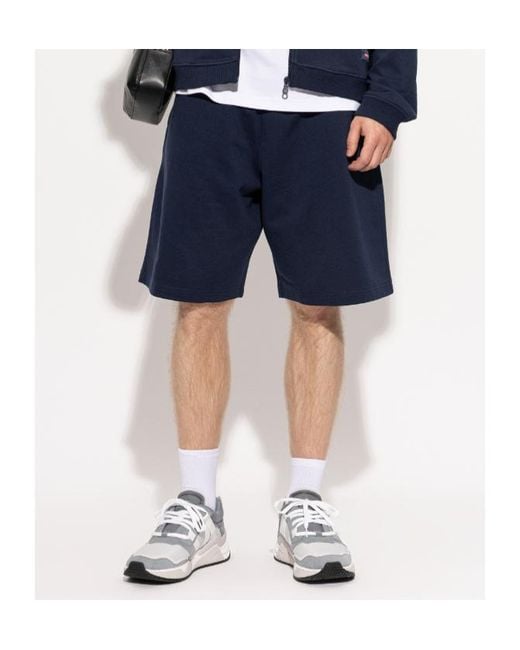 DIESEL Blue Lucas-D-Core Drawstring Shorts for men