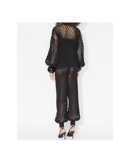 Alaïa Black Strapless Bodysuit