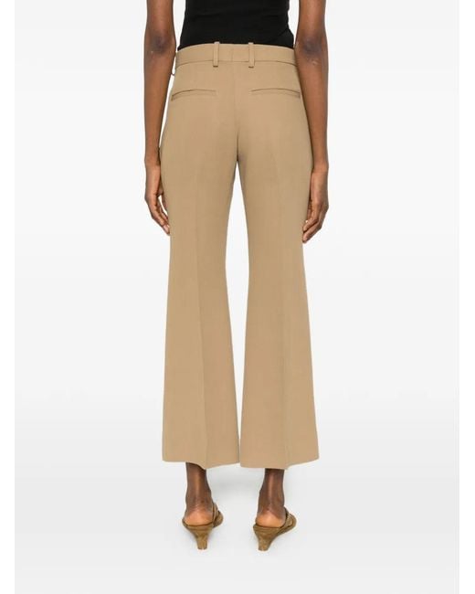 Totême  Natural Casual Pants With Belt Loops