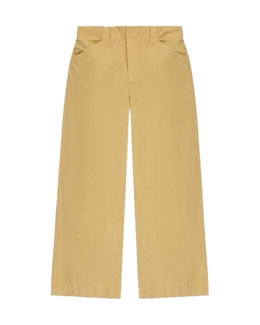 Rag & Bone Natural Belt-Loop Casual Pants