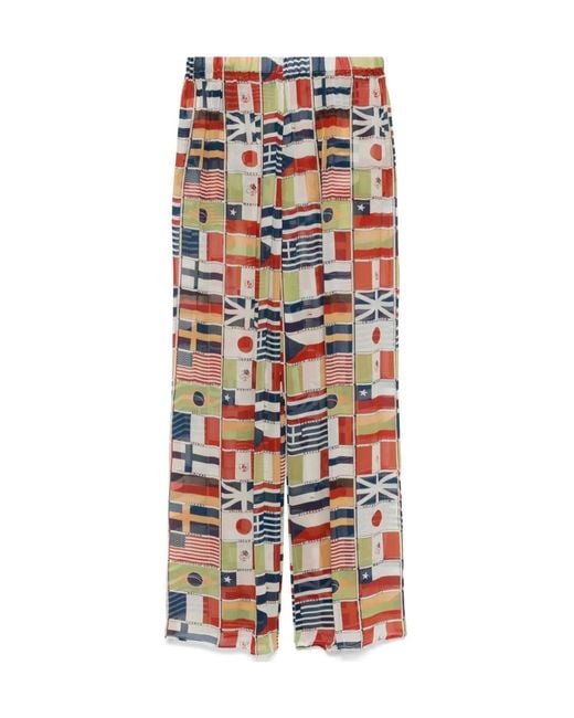 Bode White International Trousers