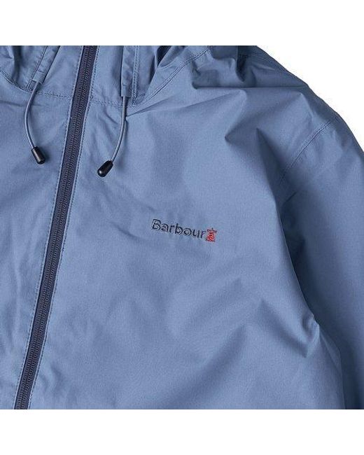 Barbour Blue Long-Sleeved Casual Jacket for men