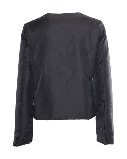 Aspesi Black Button Long Sleeve Casual Jacket