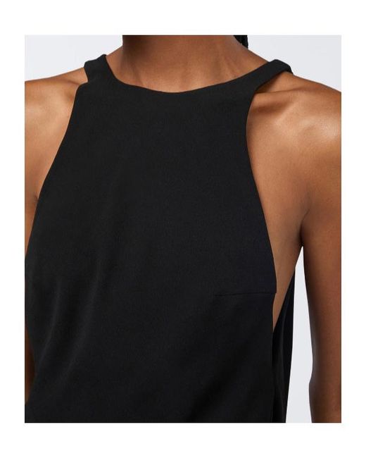 ANDAMANE Black Carmen Sleeveless Mini Dress
