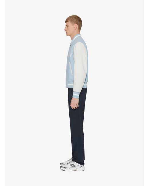 Givenchy Blue Belt-Loop Casual Pants for men