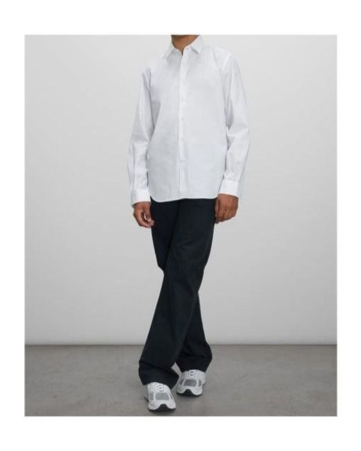Aspesi White Long-Sleeved Shirt for men