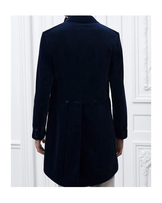 Dior Blue Morning Coat for men