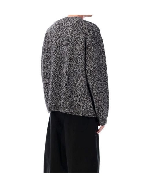 Studio Nicholson Gray Hemyl Mouline Knitwear for men