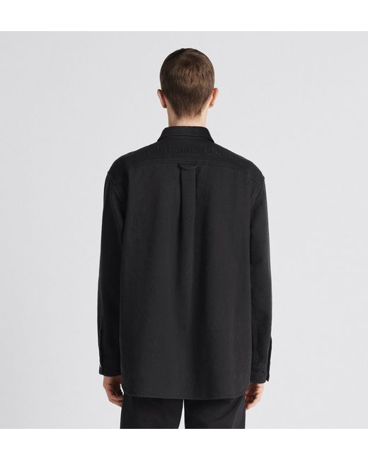 Dior Blue Christian Couture Reversible Shirt for men