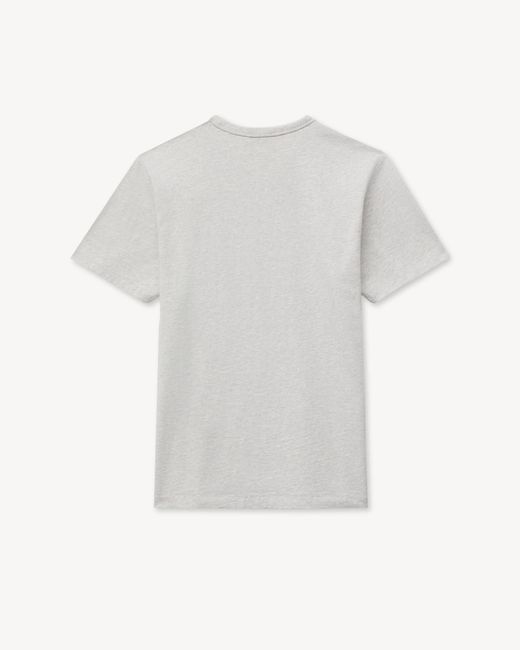 KENZO White Eiffel Tower Design Slim T-Shirt for men