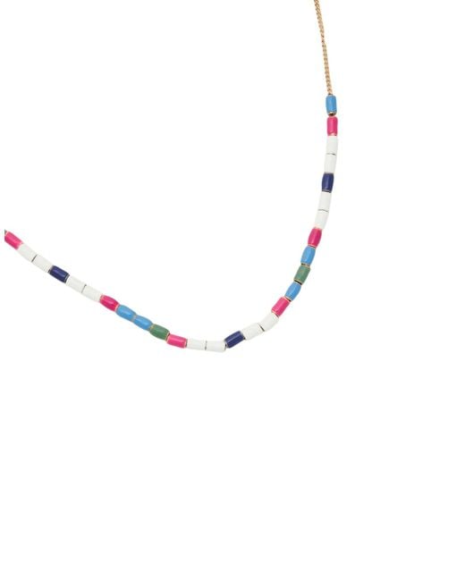 Isabel Marant White Metal Necklaces